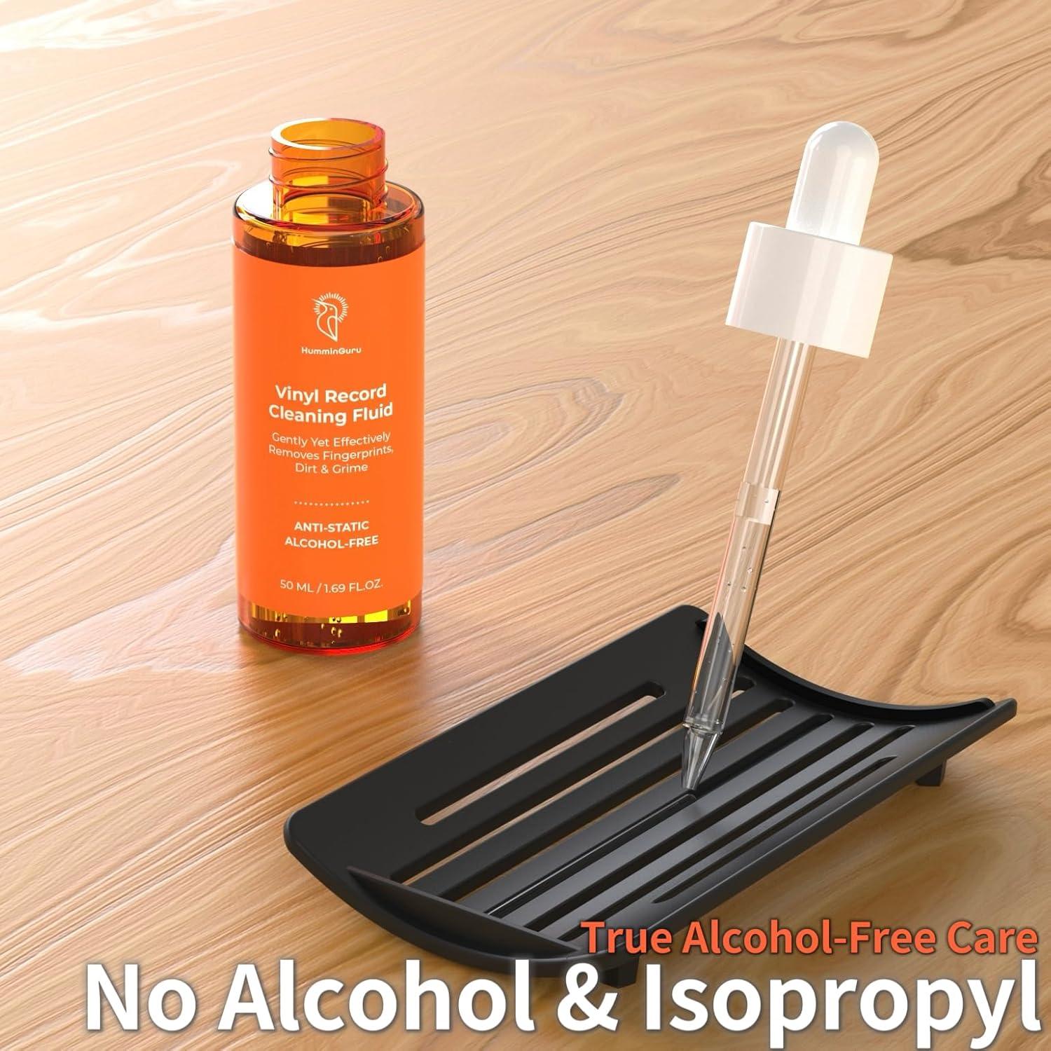 Kit de Limpieza de Discos de Vinilo HumminGuru I-Brush Antiestático