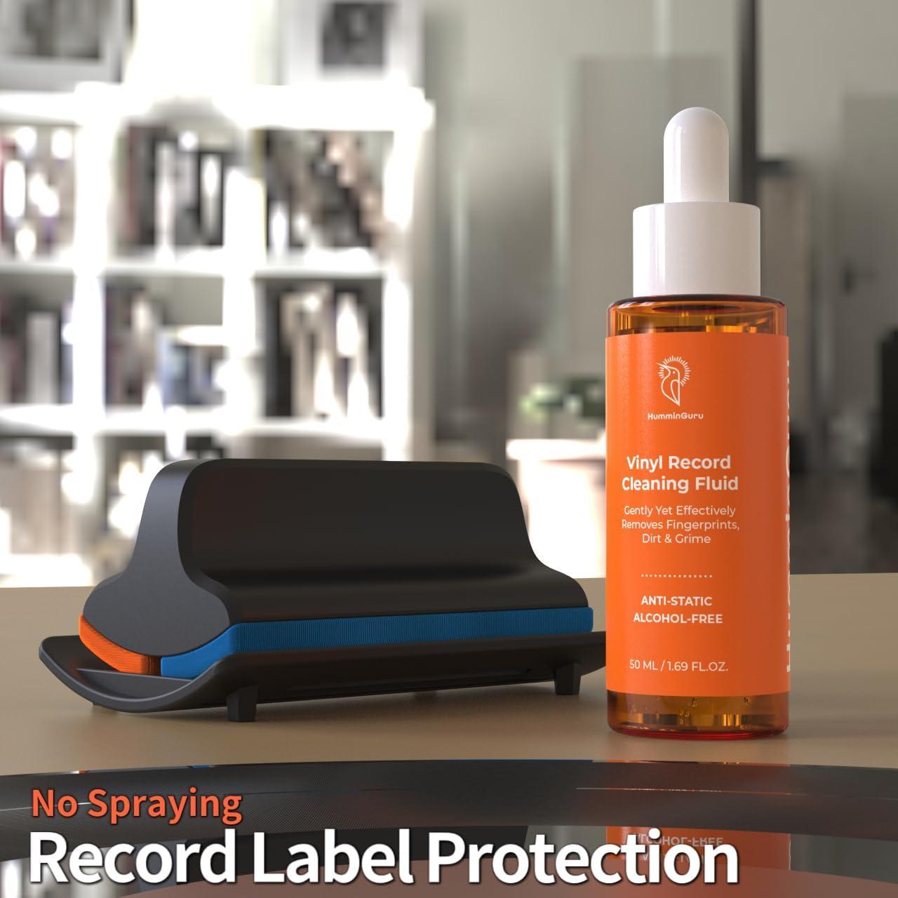 Kit de Limpieza de Discos de Vinilo HumminGuru I-Brush Antiestático