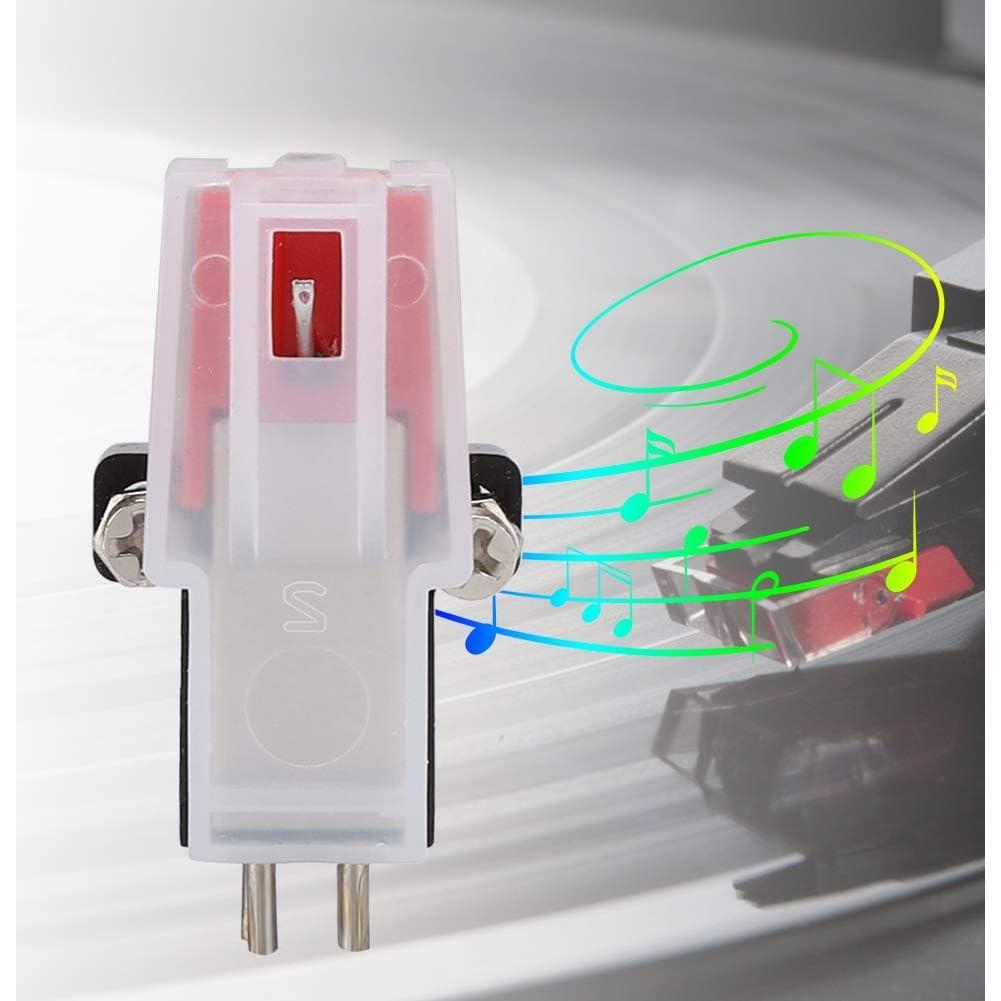 Aguja Doble de Imán Móvil PUSOKEI para Fonógrafo y Tocadiscos