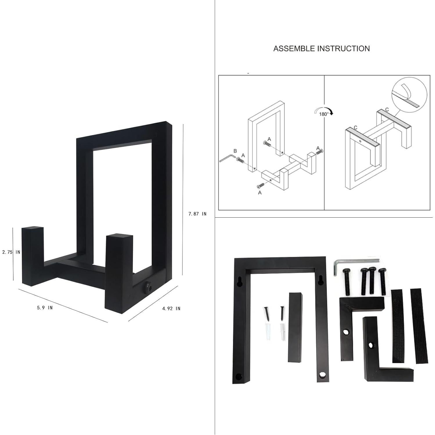 Soporte de Vinilos 8OOKUAIO Multifuncional 12.5x15 cm