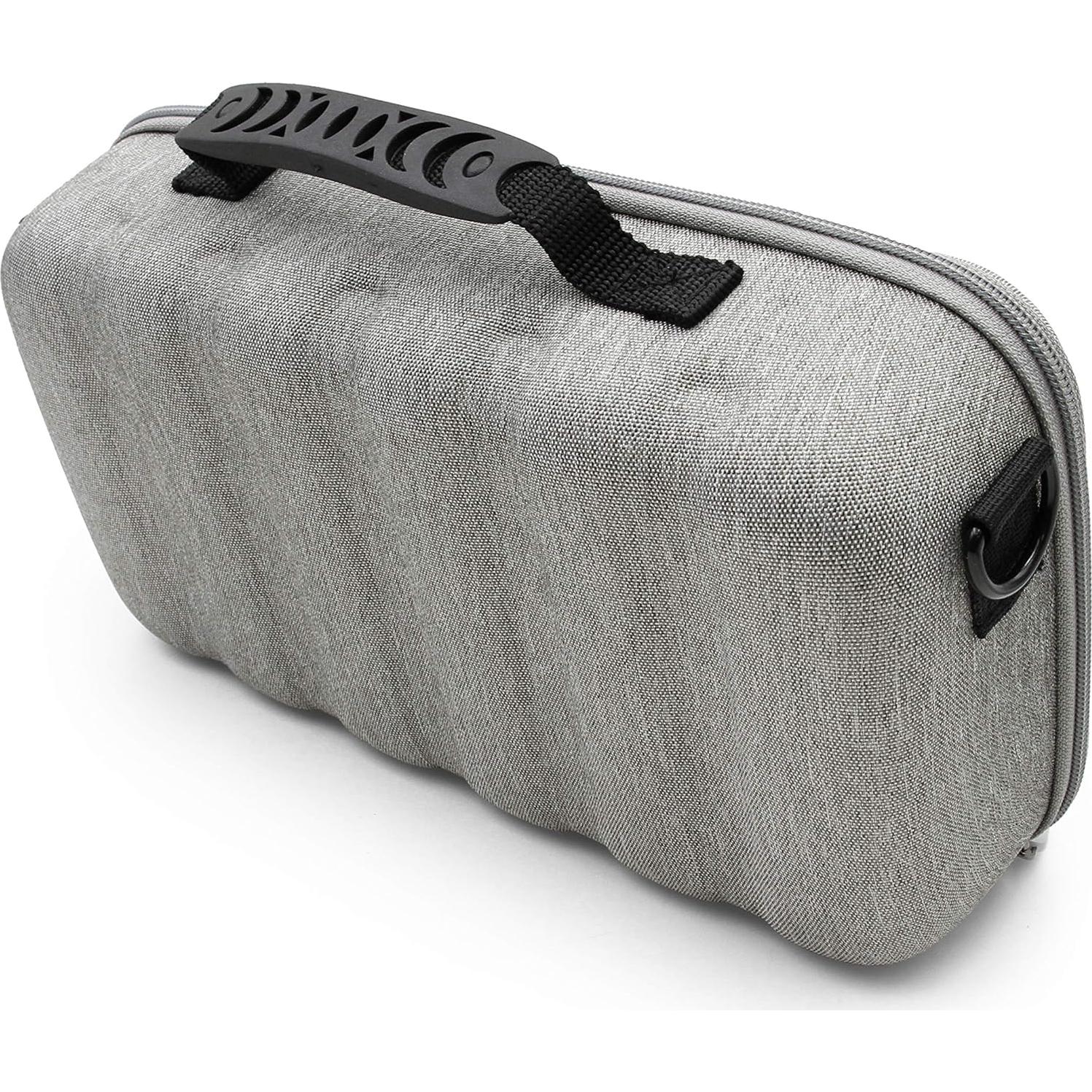 Funda de Viaje CASEMATIX para Tocadiscos Portátil Audio-Technica AT-SB727 - Gris