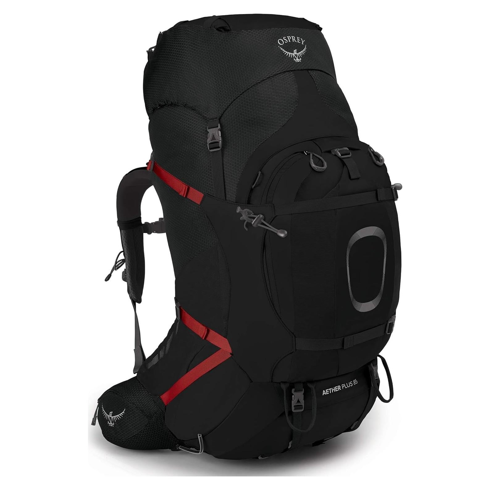 Mochila Osprey Aether Plus 85L Hombre Negro L/XL