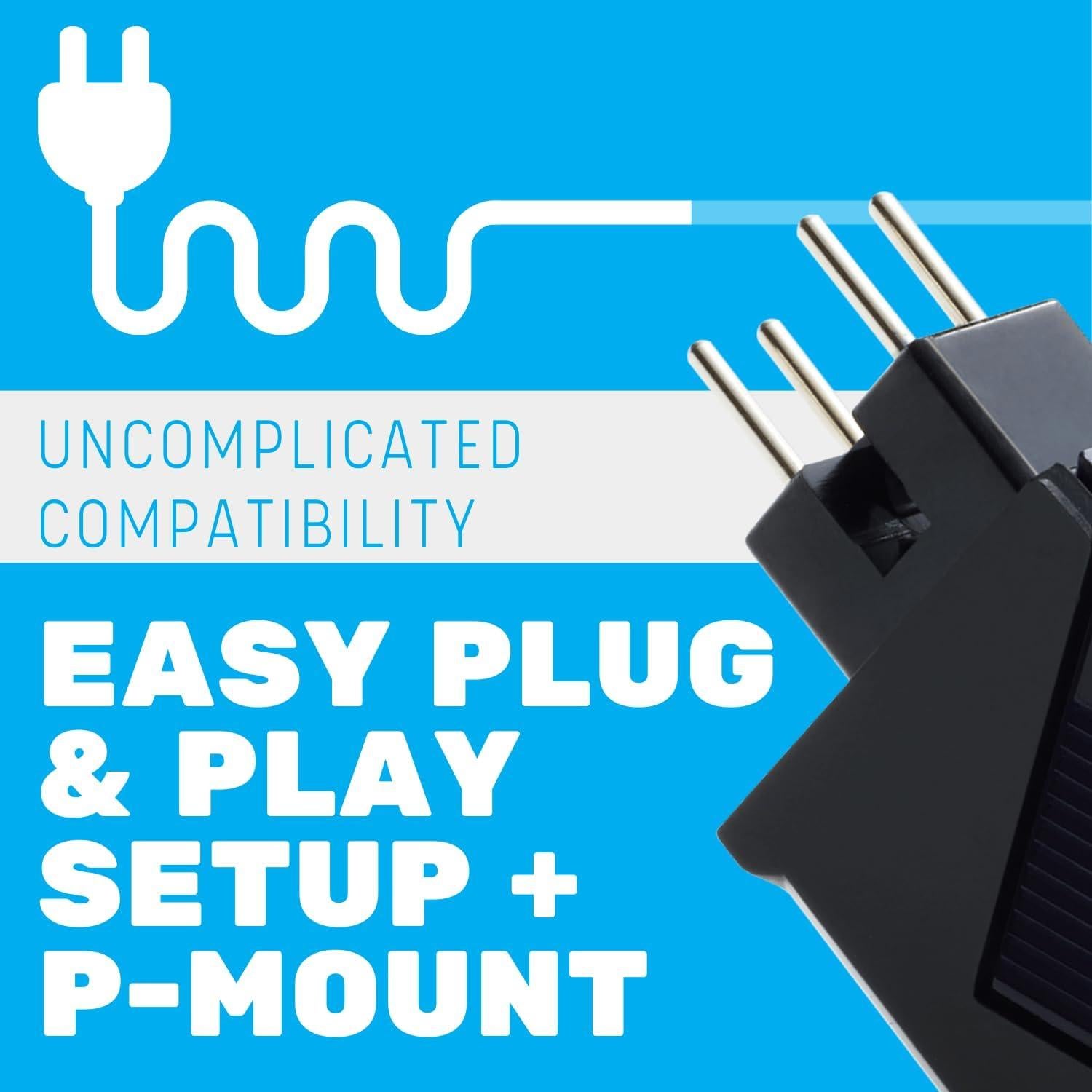 Cartucho P-mount LP Gear CFT4PSE con Diamante Elíptico