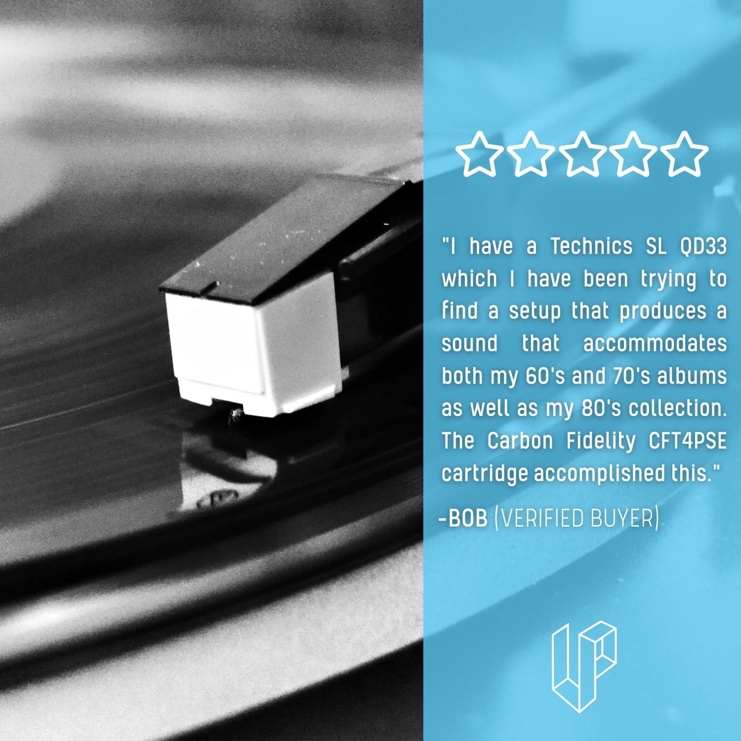 Cartucho P-mount LP Gear CFT4PSE con Diamante Elíptico