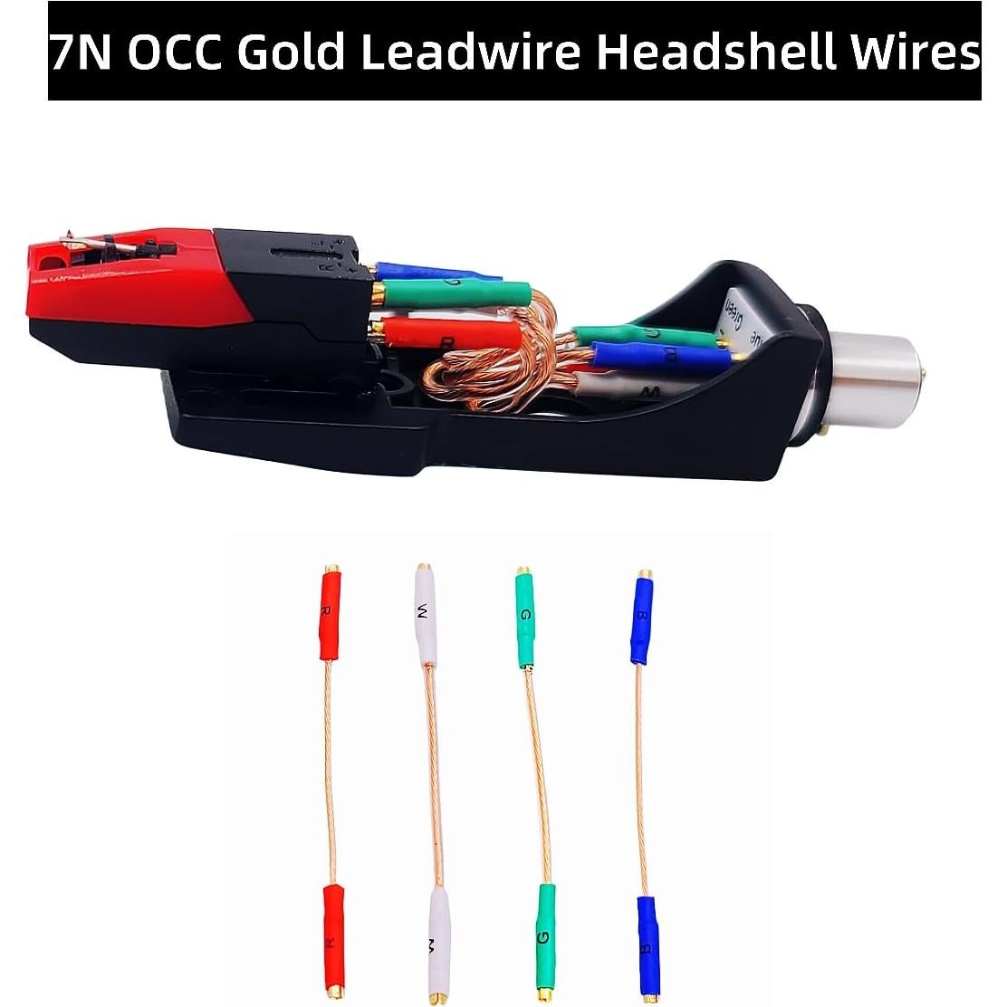 Cables de Conexión para Giradiscos KOMITASUI 50mm 24K