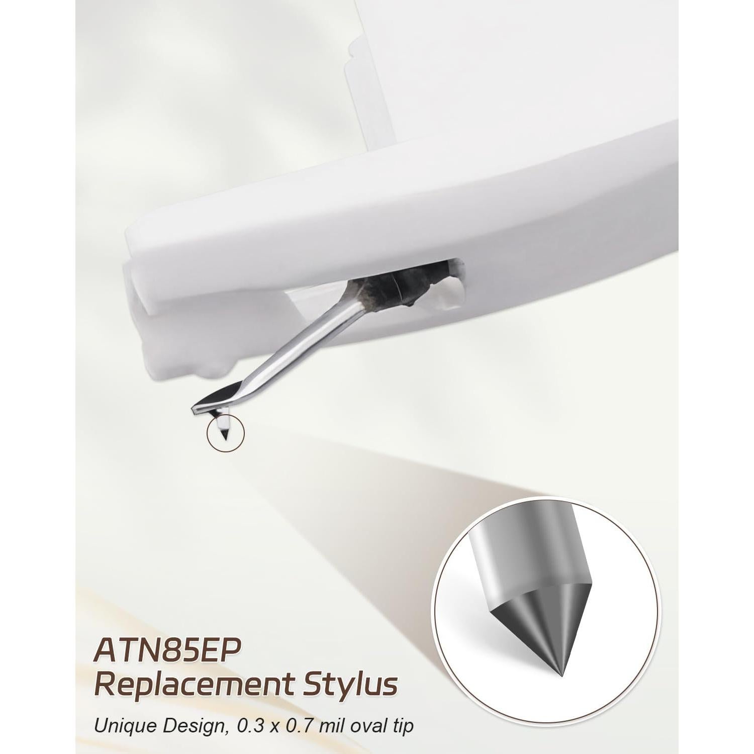 Estilógrafo de Reemplazo Audio-Technica AT85EP y Compatibles