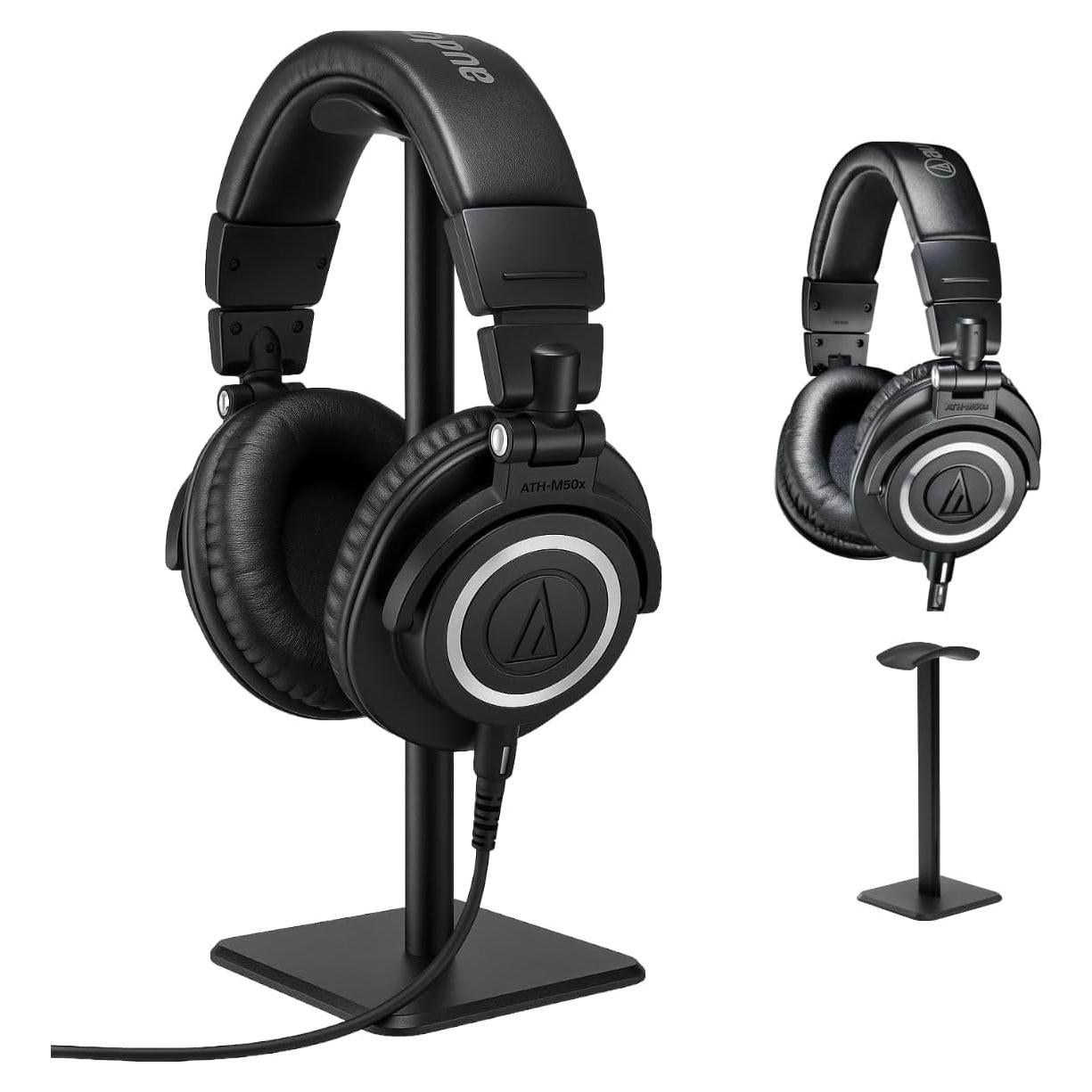 Auriculares de Monitoreo Profesional Audio-Technica ATH-M50x con Soporte
