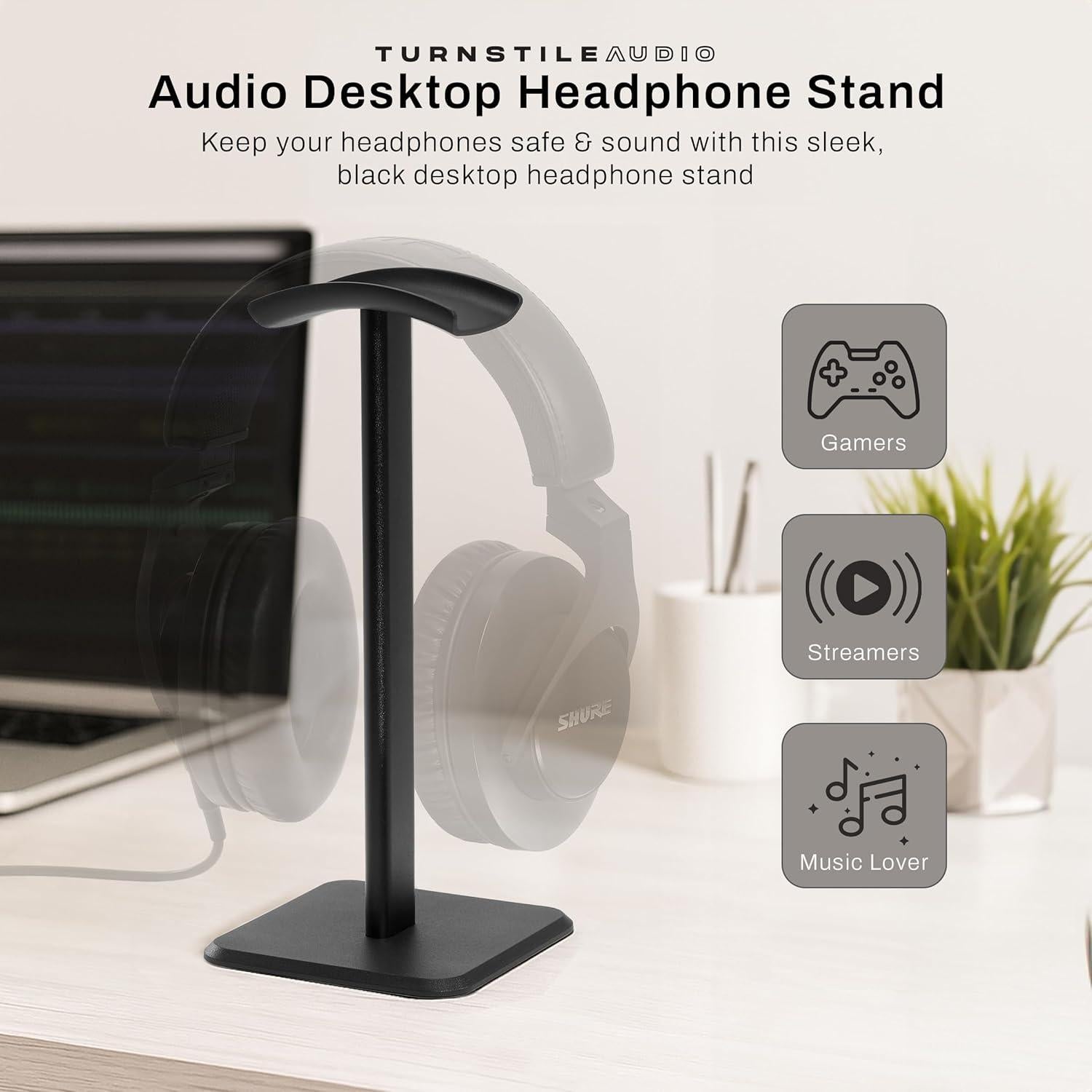 Auriculares de Monitoreo Profesional Audio-Technica ATH-M50x con Soporte