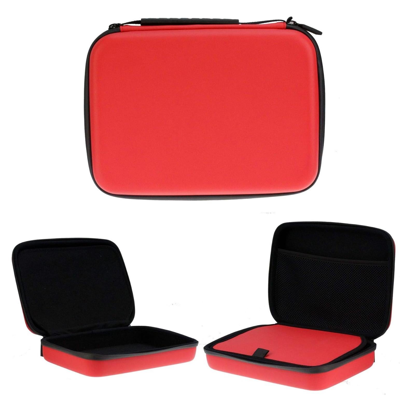 Funda de Auriculares Navitech Roja para Audio Technica ATH-ANC900BT
