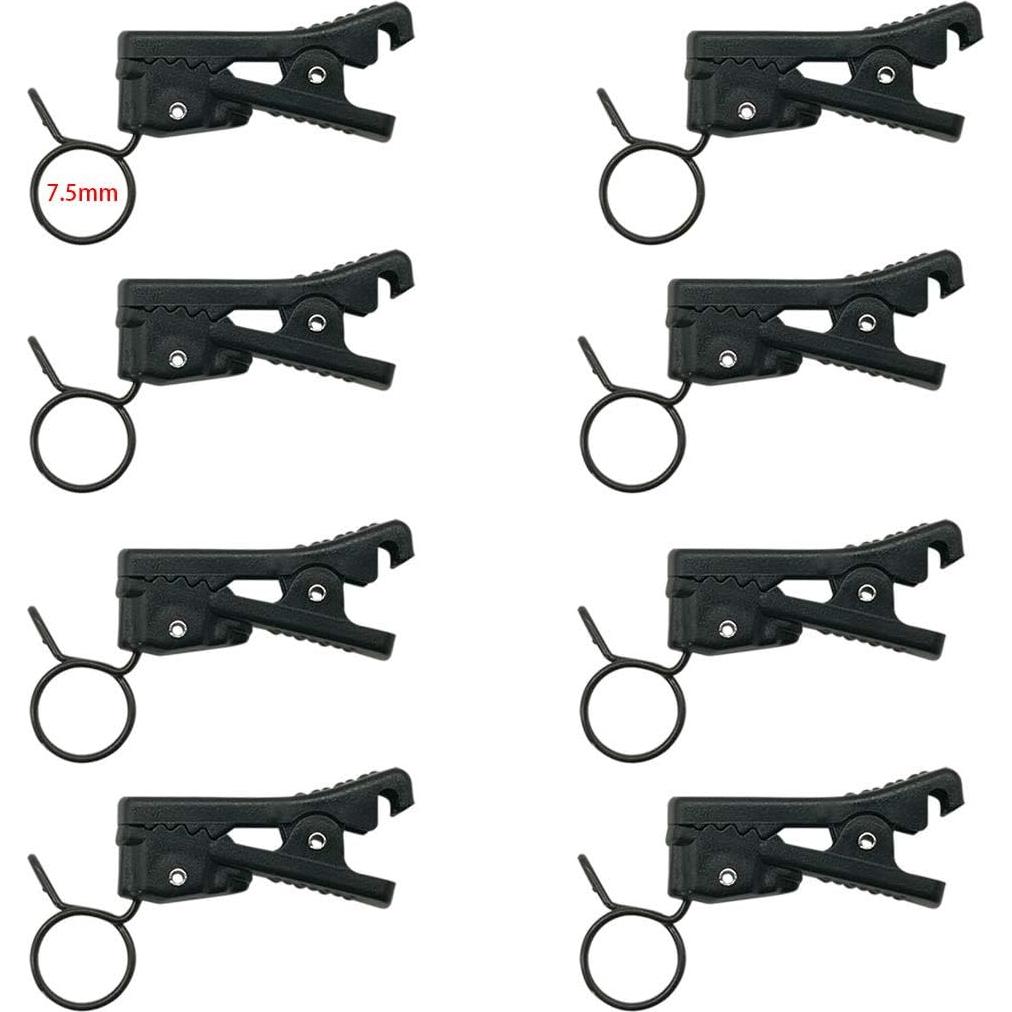 Clip de Corbata para Micrófono Lavalier ABS CANFON 7.5mm - Paquete de 2