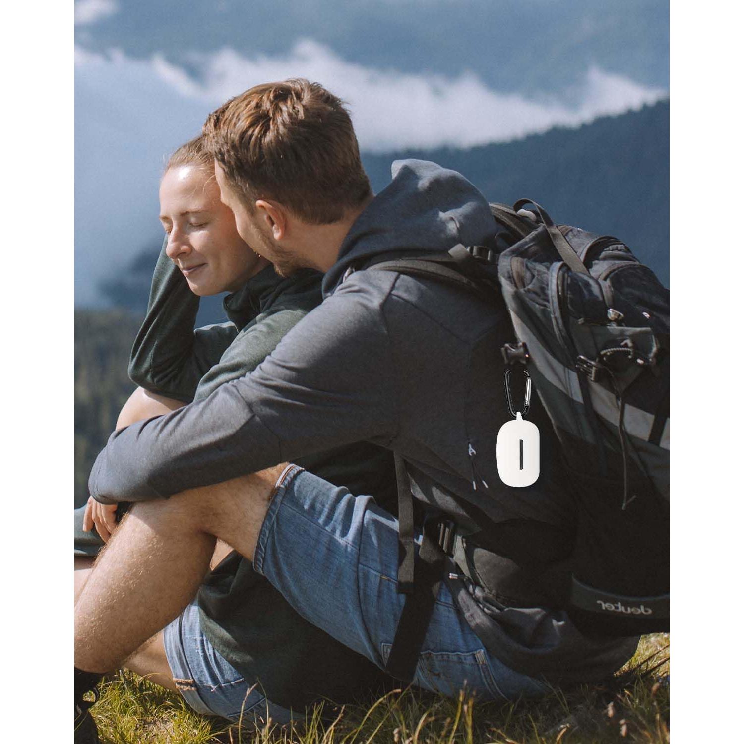 Funda de Silicona Protectora YAJOJO para Audio Technica ATH-CKS50TW2 Blanca