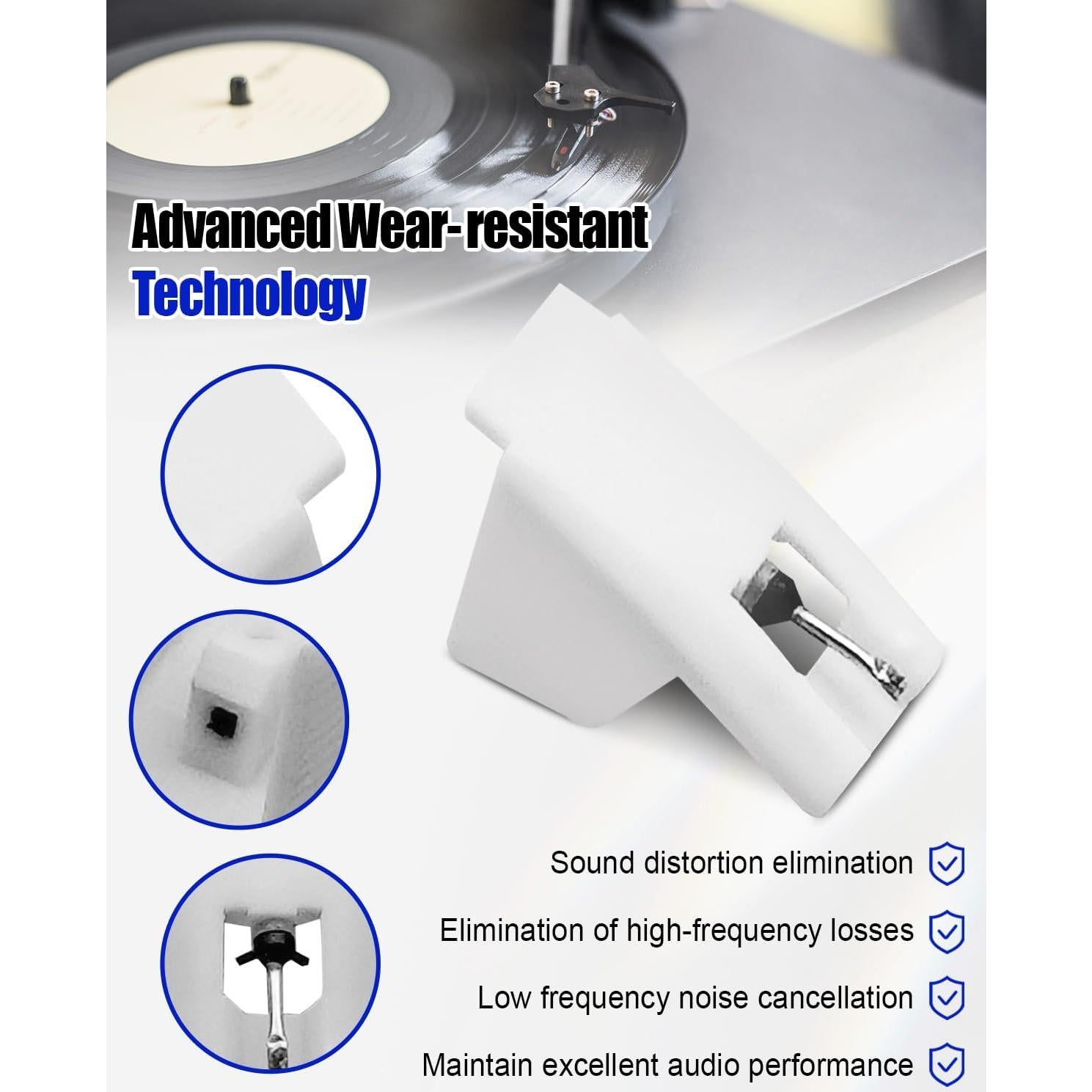 Stylus de Reemplazo ATN85EP para Cartuchos Audio-Technica