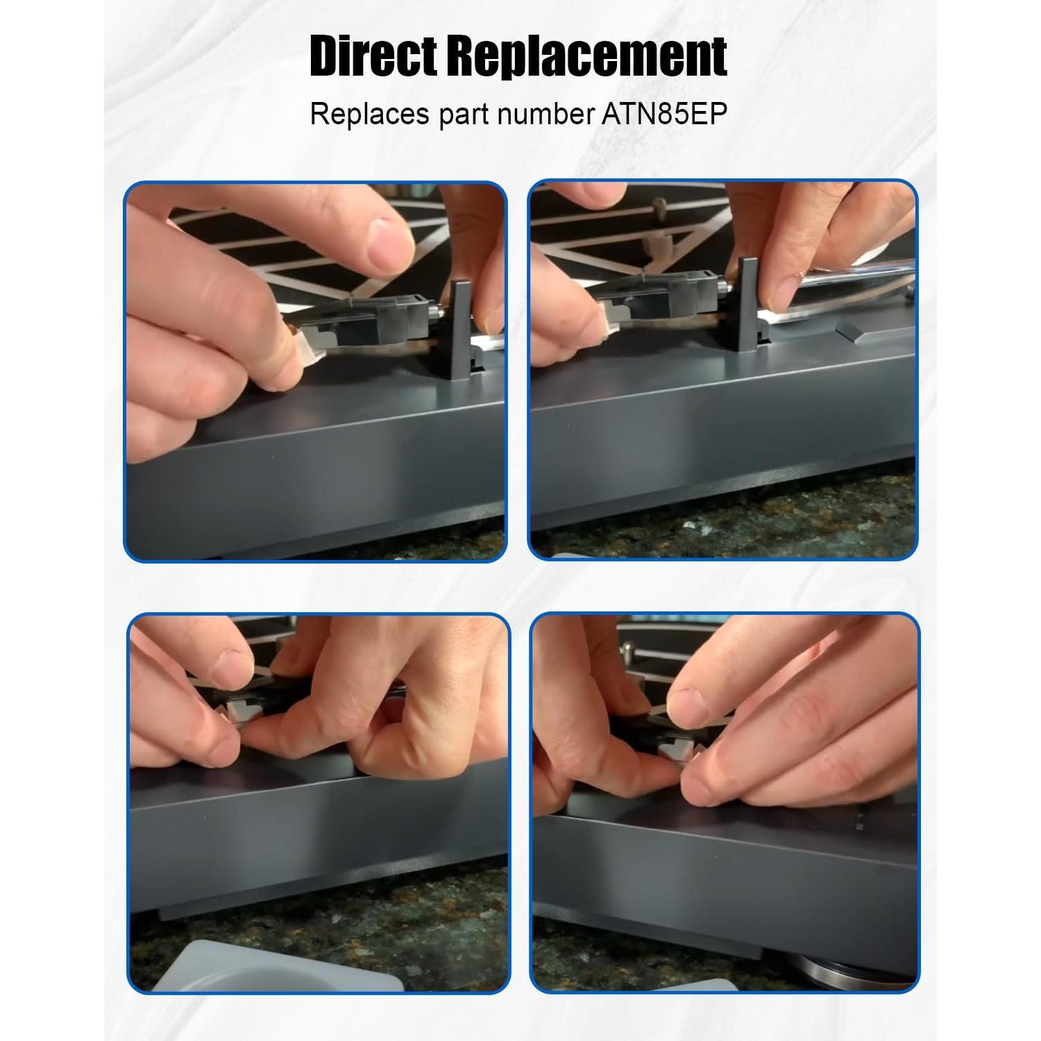 Stylus de Reemplazo ATN85EP para Cartuchos Audio-Technica