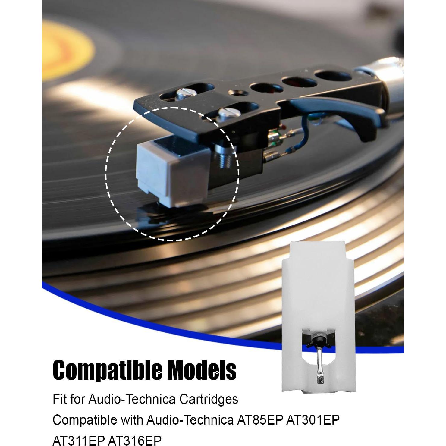 Stylus de Reemplazo ATN85EP para Cartuchos Audio-Technica
