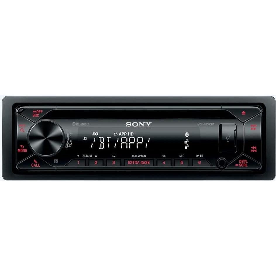 Receptor de Estéreo para Automóvil Sony MEX-N4300BT Bluetooth
