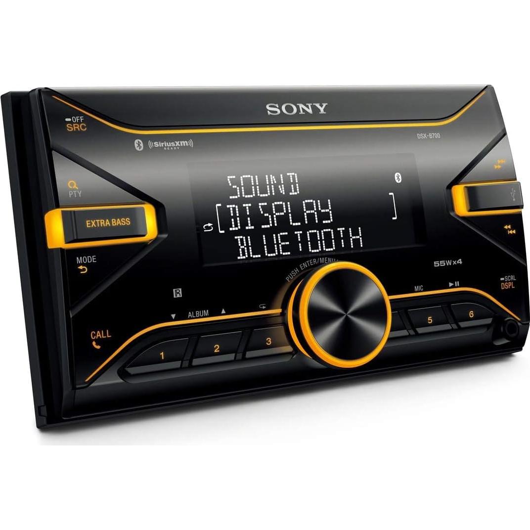 Receptor de Medios Sony DSX-B700 Bluetooth 4x55W Negro