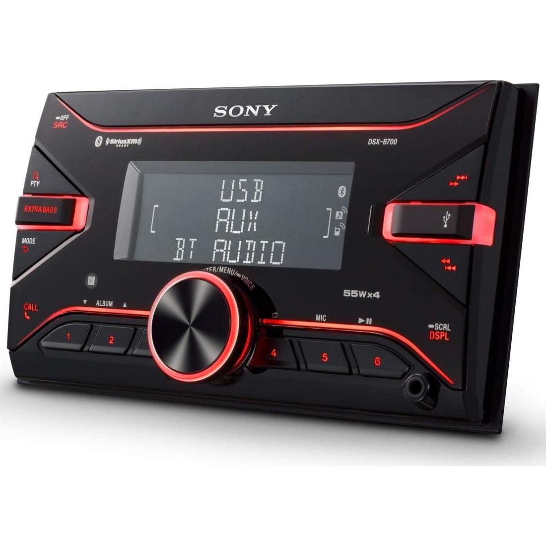 Receptor de Medios Sony DSX-B700 Bluetooth 4x55W Negro