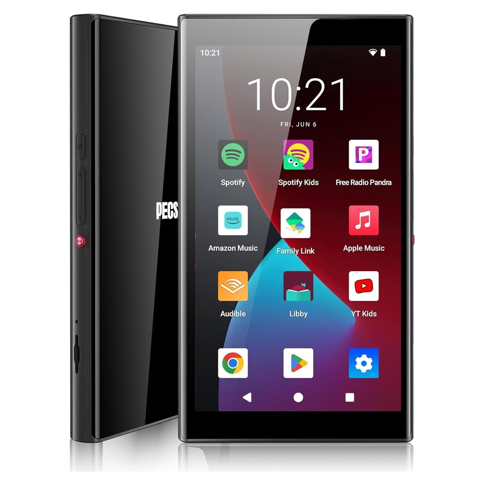 Reproductor MP3 Pecsu G5 128GB Bluetooth WiFi Pantalla 5"