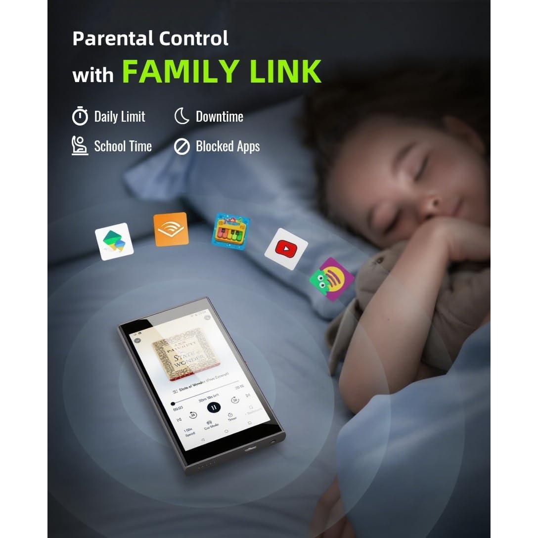 Reproductor MP3 Pecsu G5 128GB Bluetooth WiFi Pantalla 5"