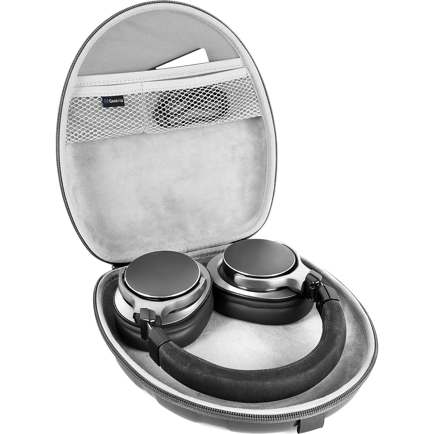 Funda Dura Geekria para Auriculares Audio-Technica - Negro