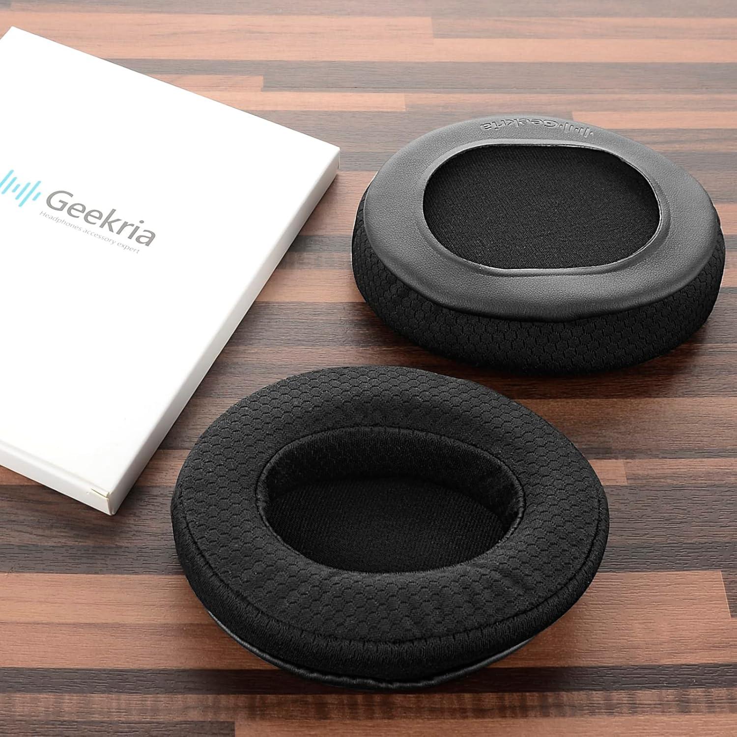 Almohadillas de Repuesto Geekria para Auriculares ATH M50X, M40X, M30X - 2 Unidades