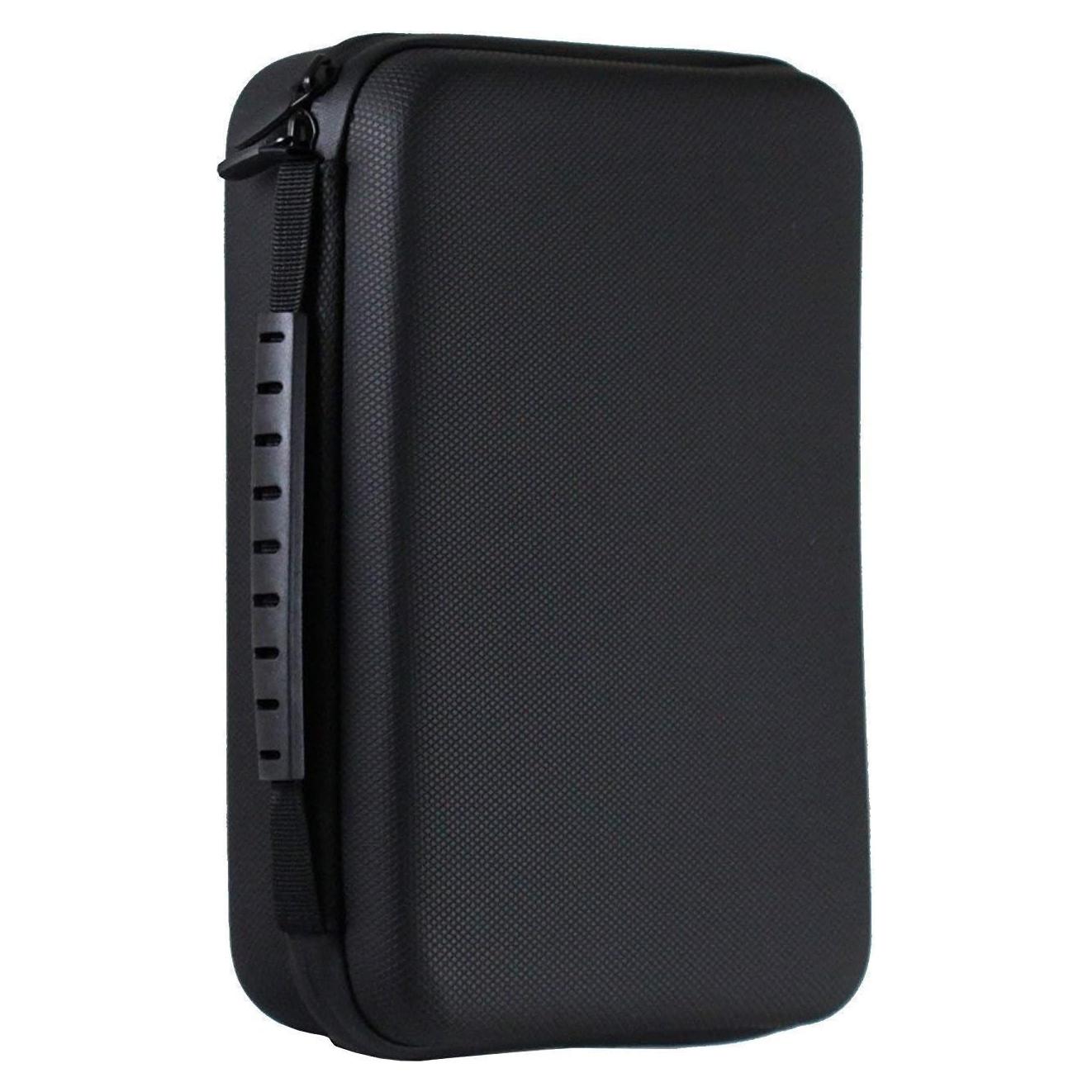 Funda Resistente Navitech Negra para Auriculares Audio-Technica