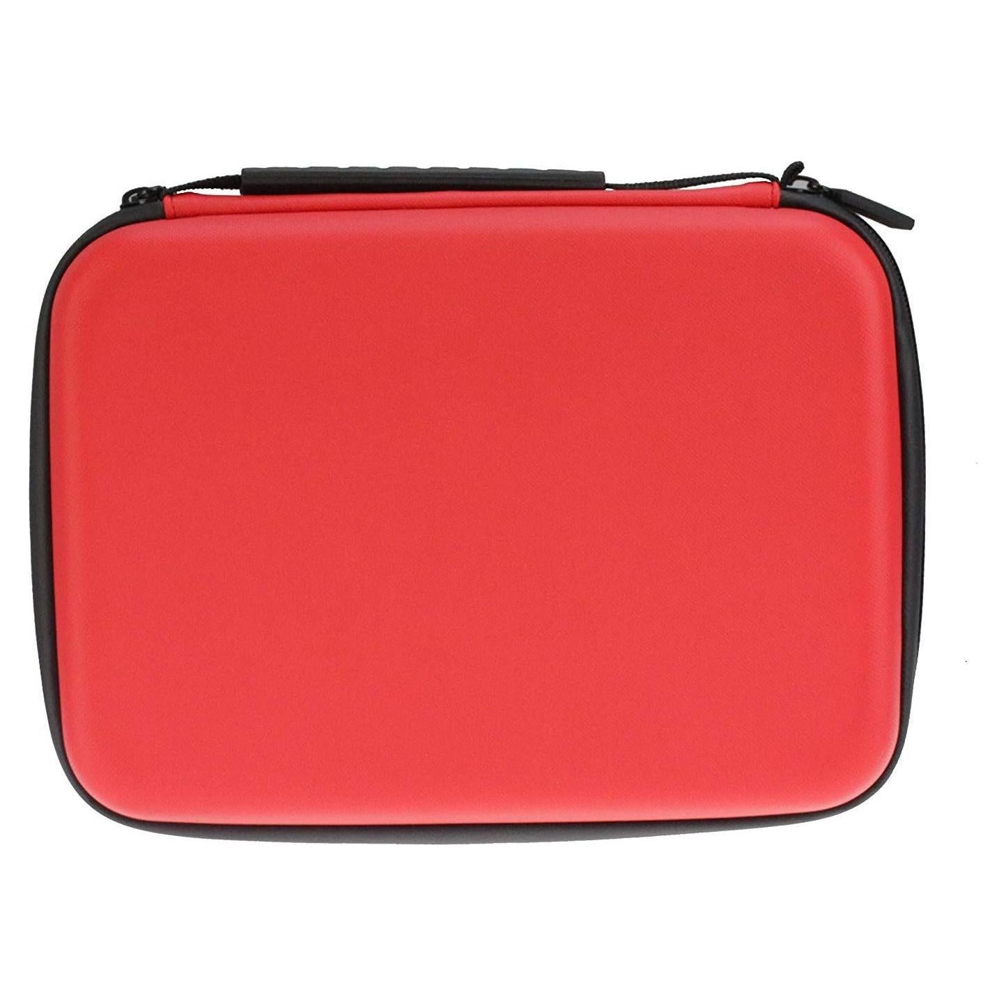 Funda de Auriculares Resistente Navitech Rojo para Audio-Technica