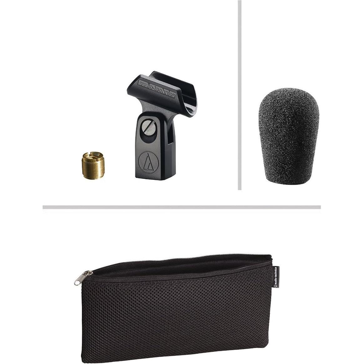 Micrófono de Condensador Audio-Technica PRO37 Negro 272g