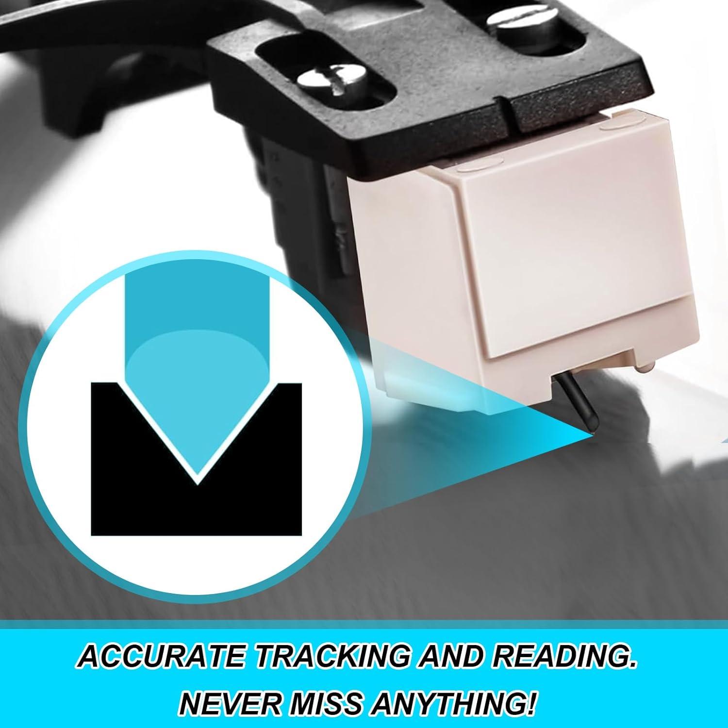 3 Piezas Repuesto Aguja y Cepillos para Tocadiscos Audio-Technica