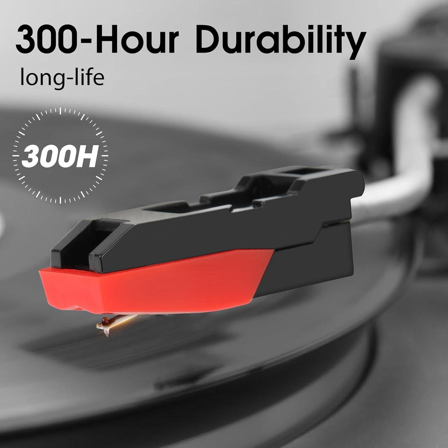 Cartucho y Agujas de Reemplazo para Tocadiscos Crosley ION LP