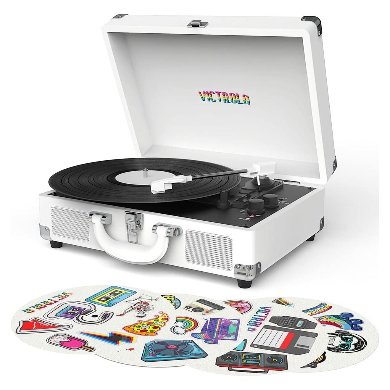 Reproductor de Vinilo Bluetooth Victrola VSC-550BT-CNV 3 Velocidades