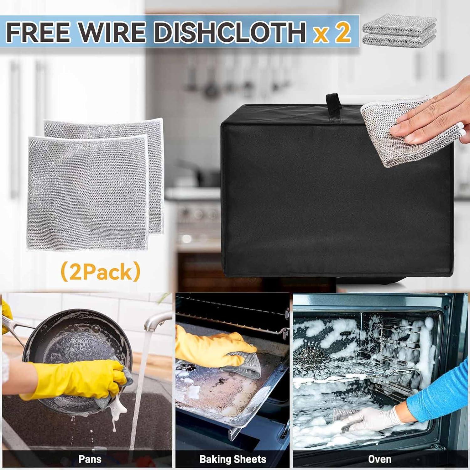 Bluetooth Record Player Dust Cover, Waterproof, Dustproof and Anti-Static 600D Nylon Material, Compatible for Victrola Nostalgic 6-in-1/8-in-1 Bluetooth Record Player & Multimedia Center