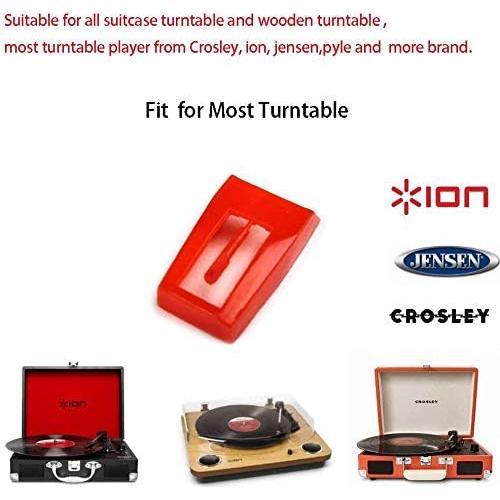 Aguja de Reemplazo para Tocadiscos Ywhomal NP1 NP6 - Paquete de 4