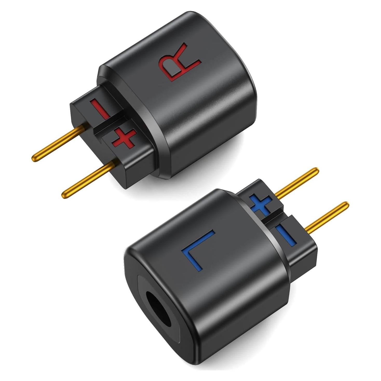 Adaptador de Auriculares 0.78 2PIN a IPX T2 Negro OKCSC