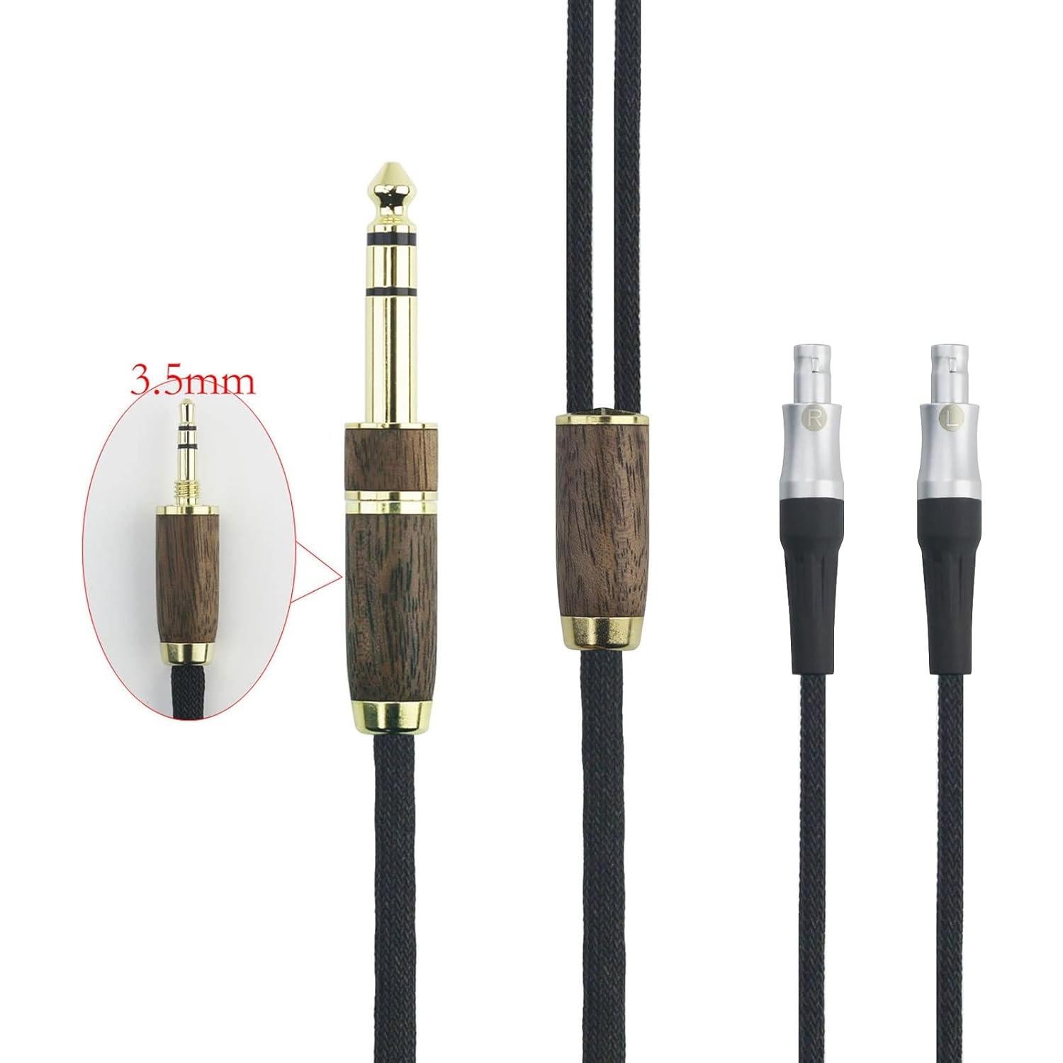 Cable de Audio NewFantasia 2m 6N OCC Cobre Baño Plata Sennheiser