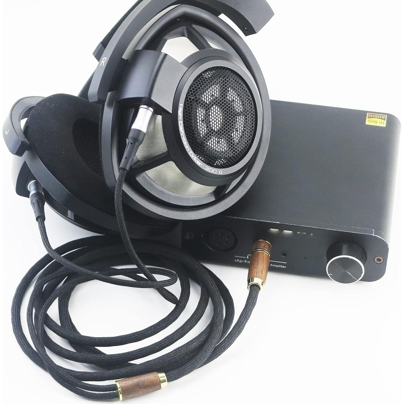 Cable de Audio NewFantasia 2m 6N OCC Cobre Baño Plata Sennheiser