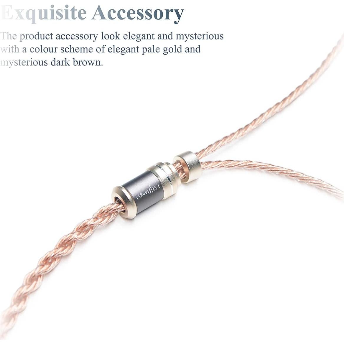 Cable IEM de Cobre OFC 6N para Sennheiser IE200 IE300 IE600 IE900 1.2m