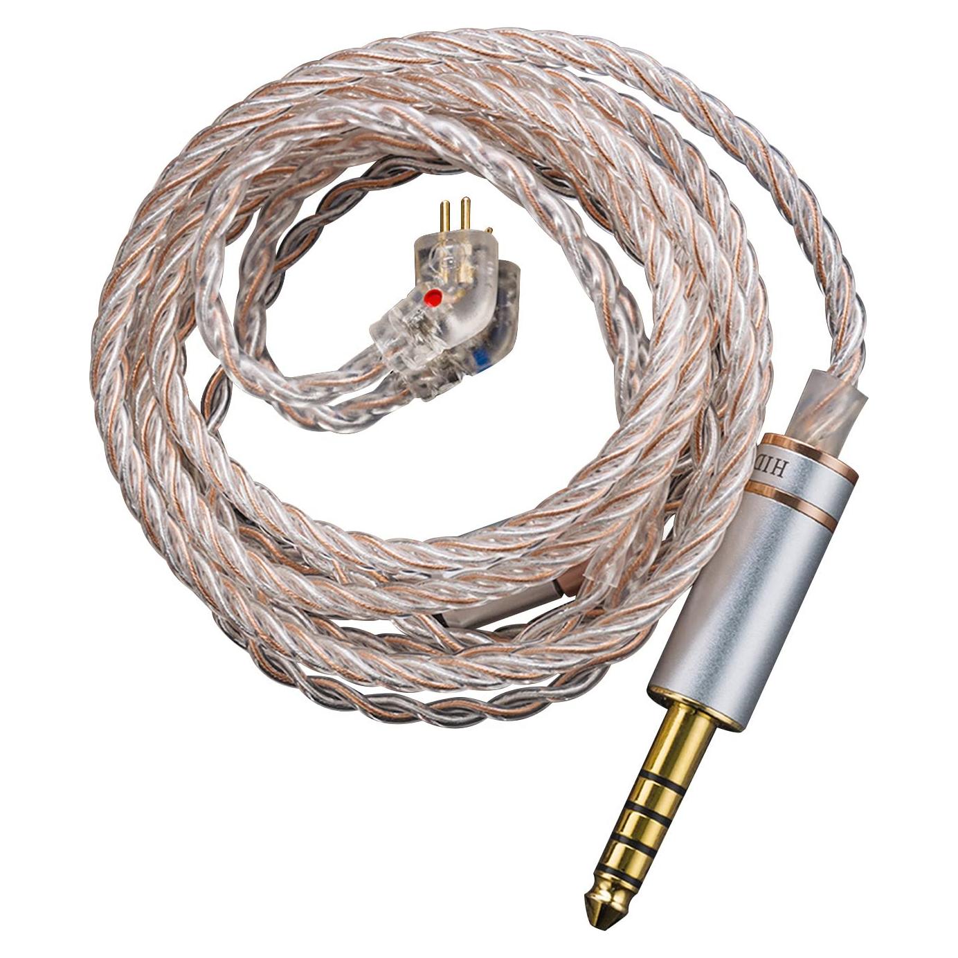 Cable de Audio Balanceado HIDIZS BL4.4A Plata 4.4mm 2pin