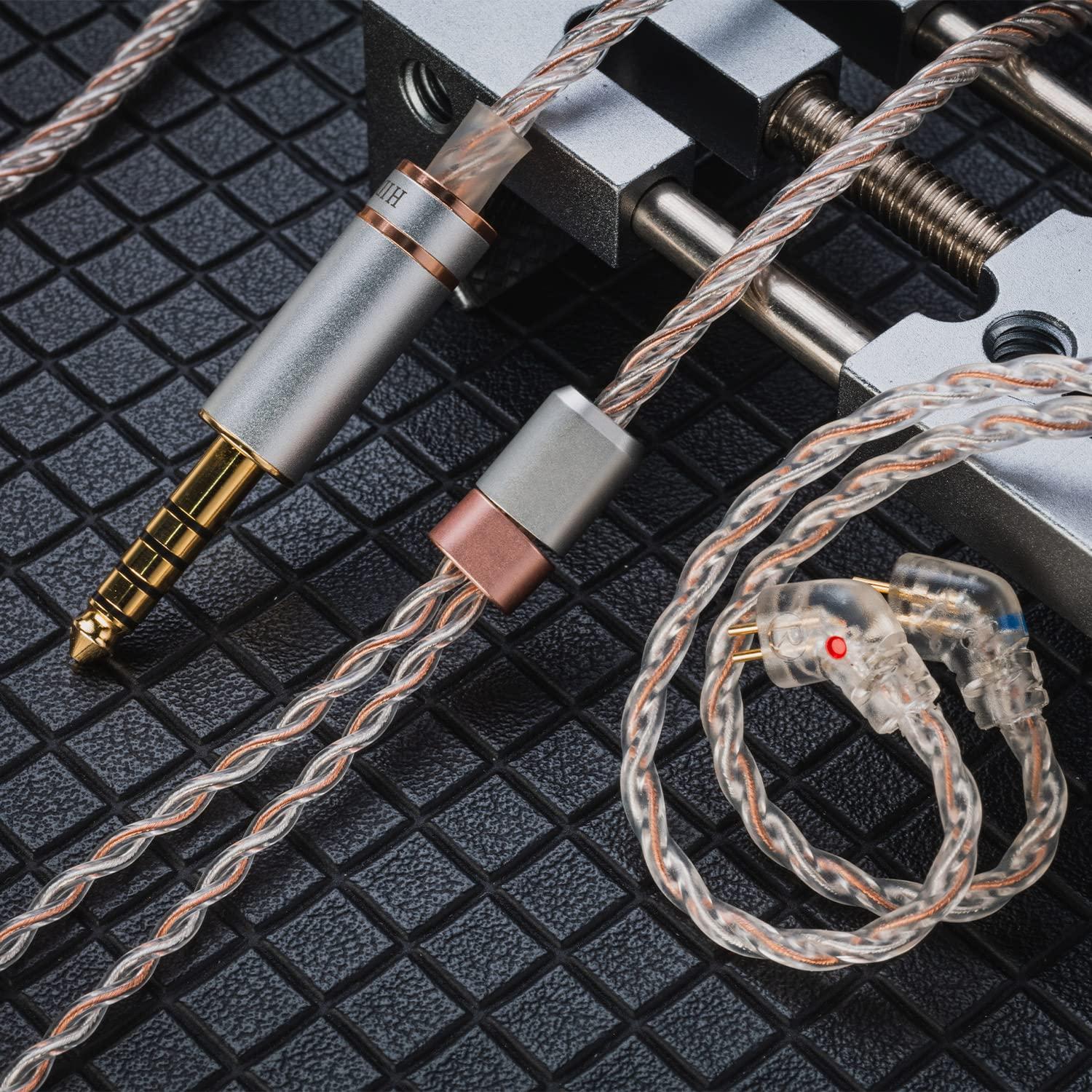 Cable de Audio Balanceado HIDIZS BL4.4A Plata 4.4mm 2pin