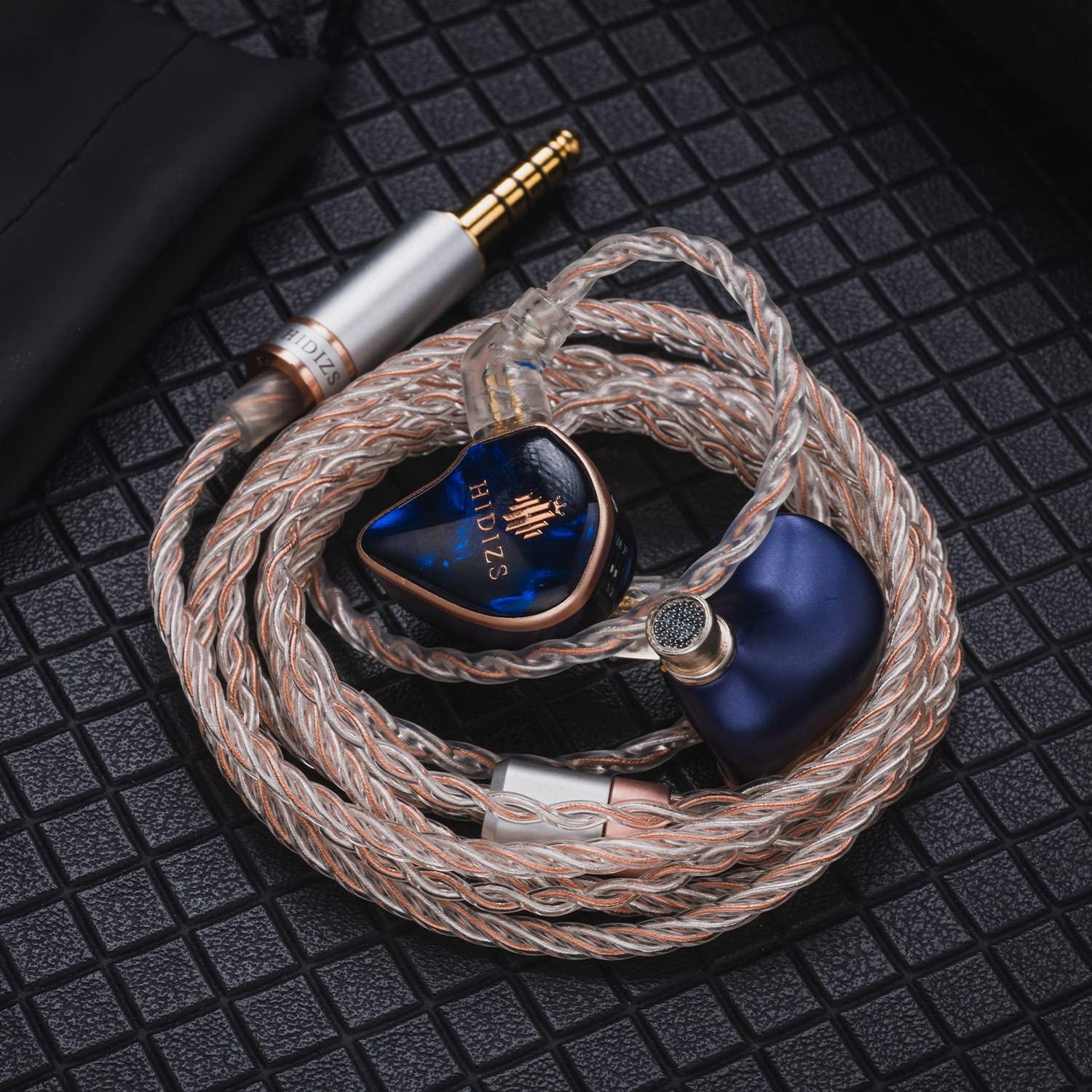 Cable de Audio Balanceado HIDIZS BL4.4A Plata 4.4mm 2pin