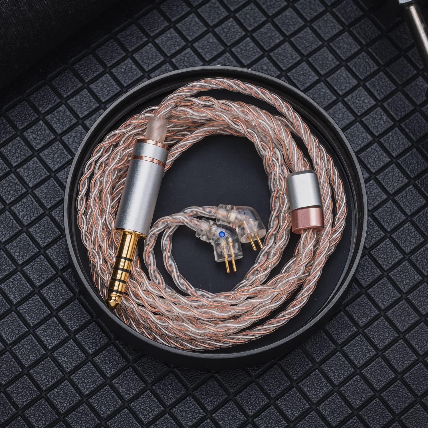 Cable de Audio Balanceado HIDIZS BL4.4A Plata 4.4mm 2pin