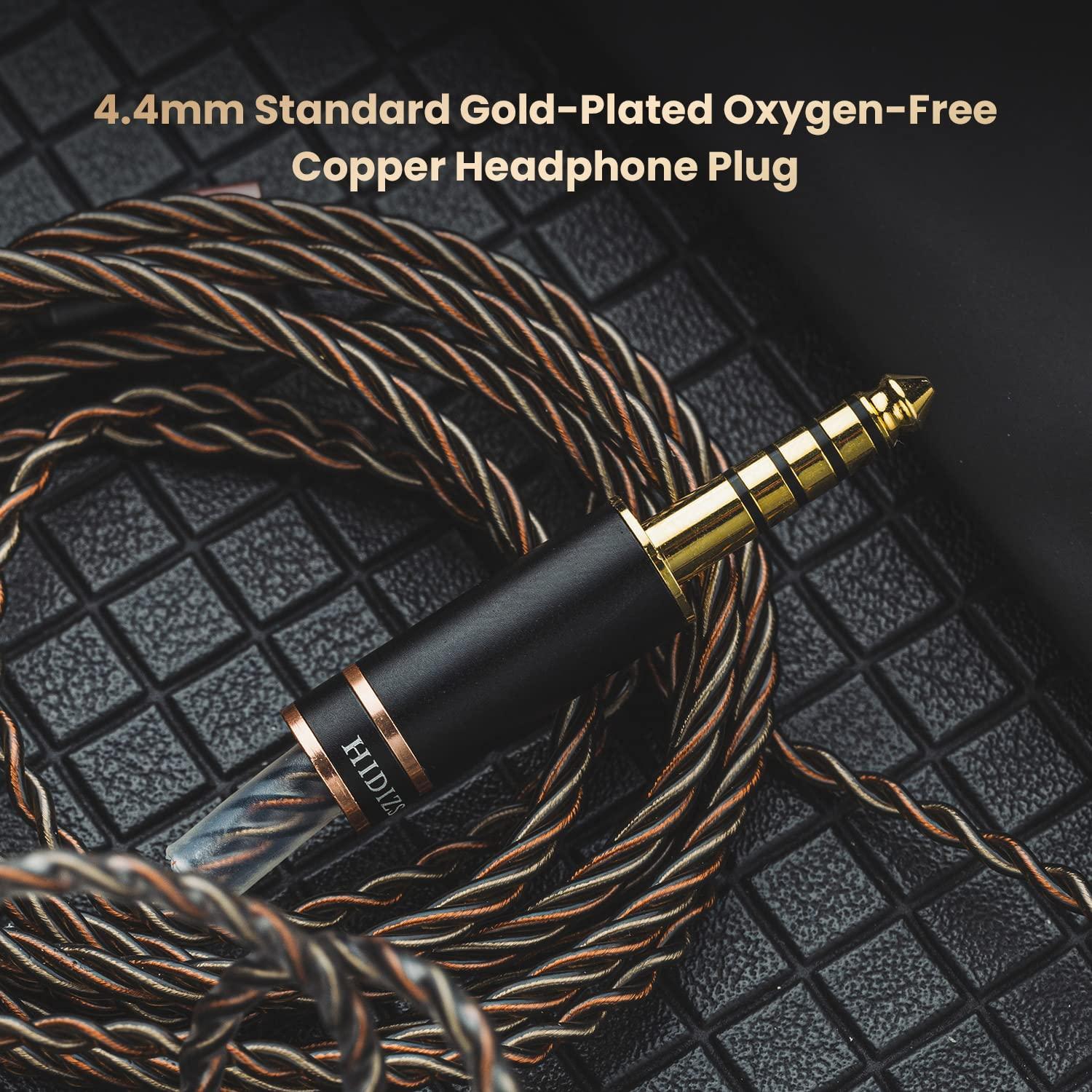 Cable de Audio Balanceado HIDIZS BL4.4A Plata 4.4mm 2pin