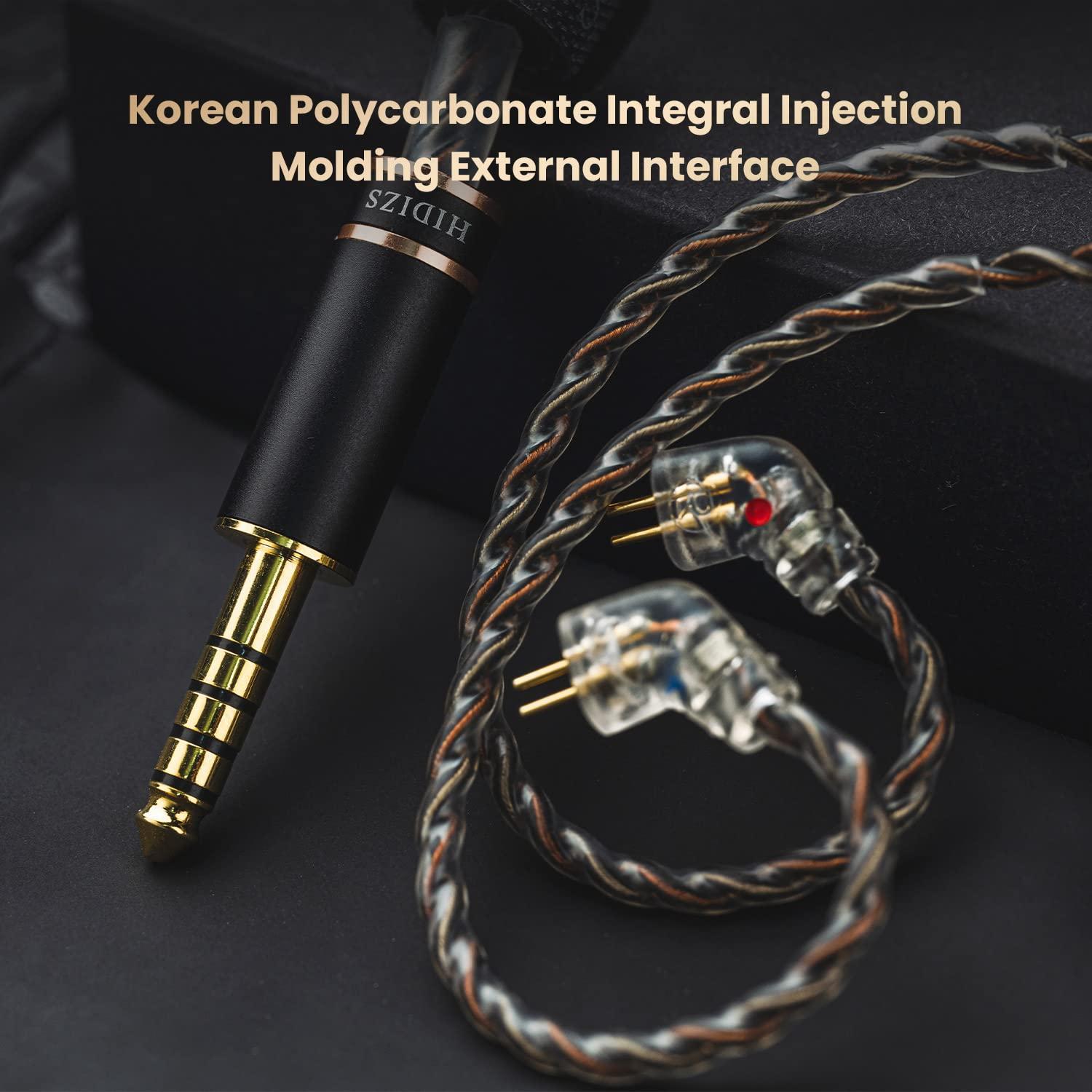 Cable de Audio Balanceado HIDIZS BL4.4A Plata 4.4mm 2pin