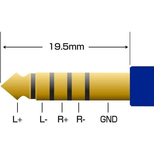 Cable balanceado 4.4mm a 2.5mm Earmax para Sennheiser HD598