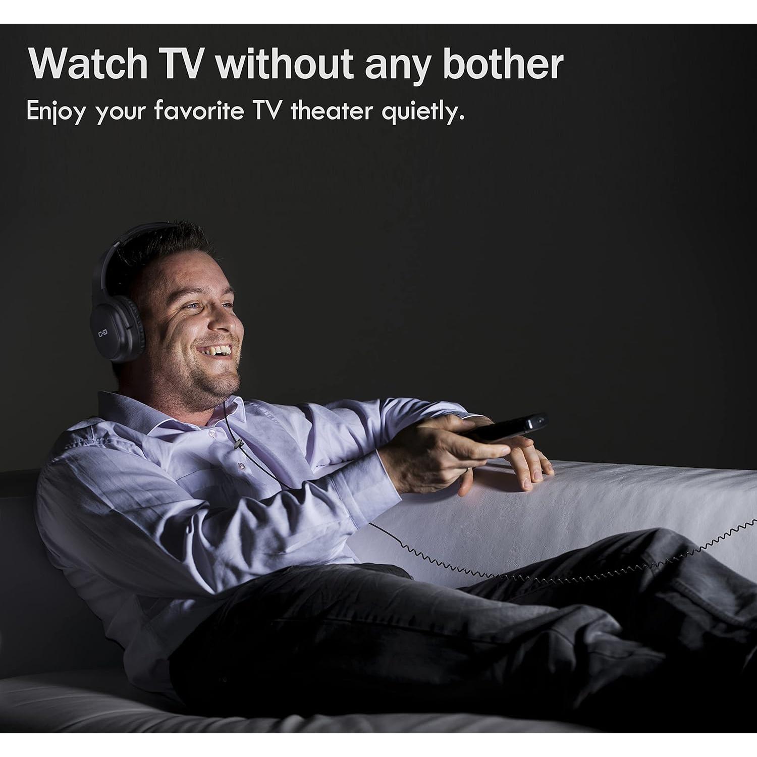 Auriculares de cable ChanGeek CGS-W6 5.5m para TV y PC