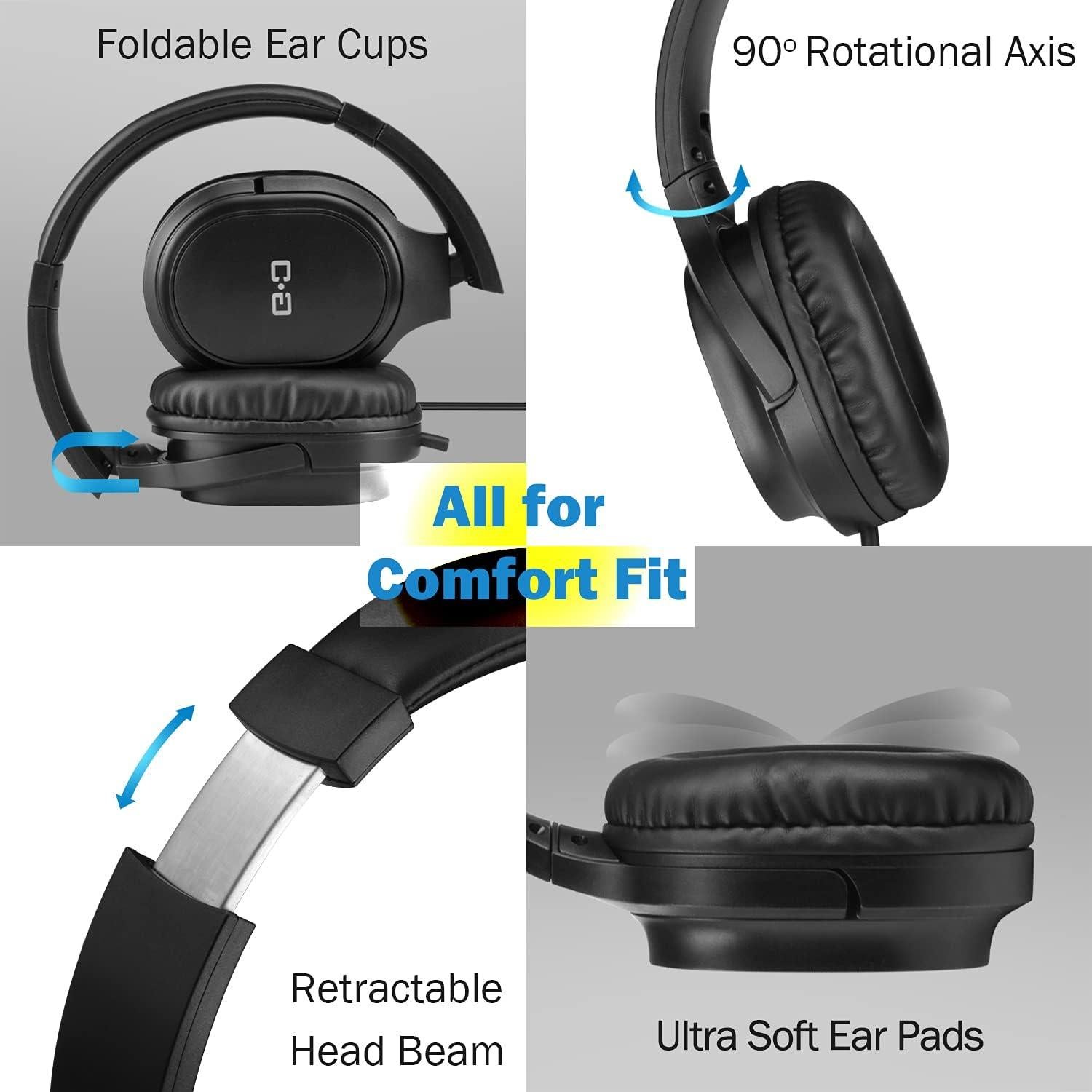 Auriculares de cable ChanGeek CGS-W6 5.5m para TV y PC