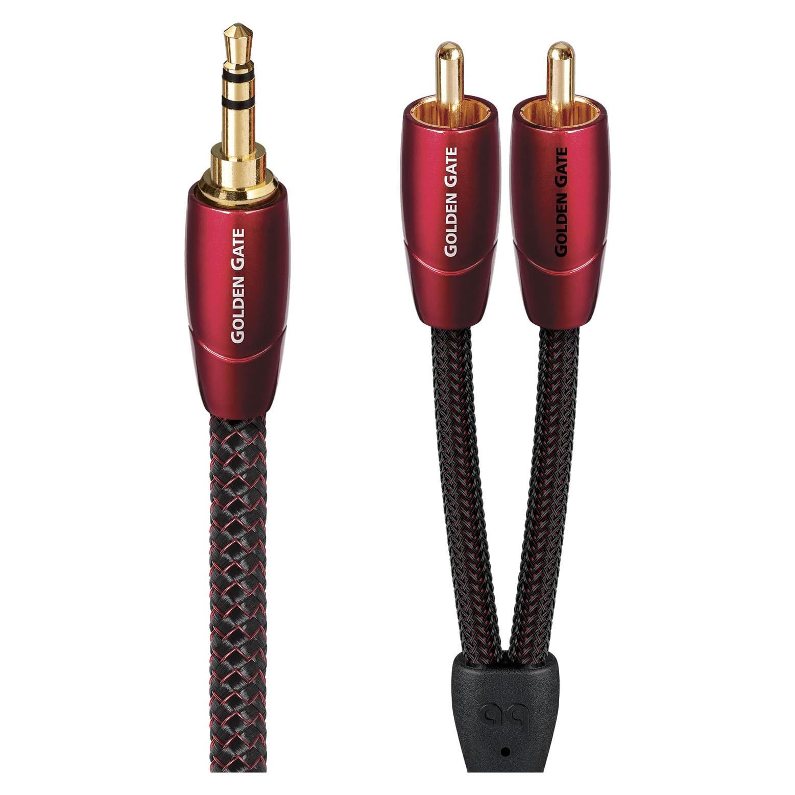 Cable de Audio AudioQuest Golden Gate 1.5m Mini a RCA