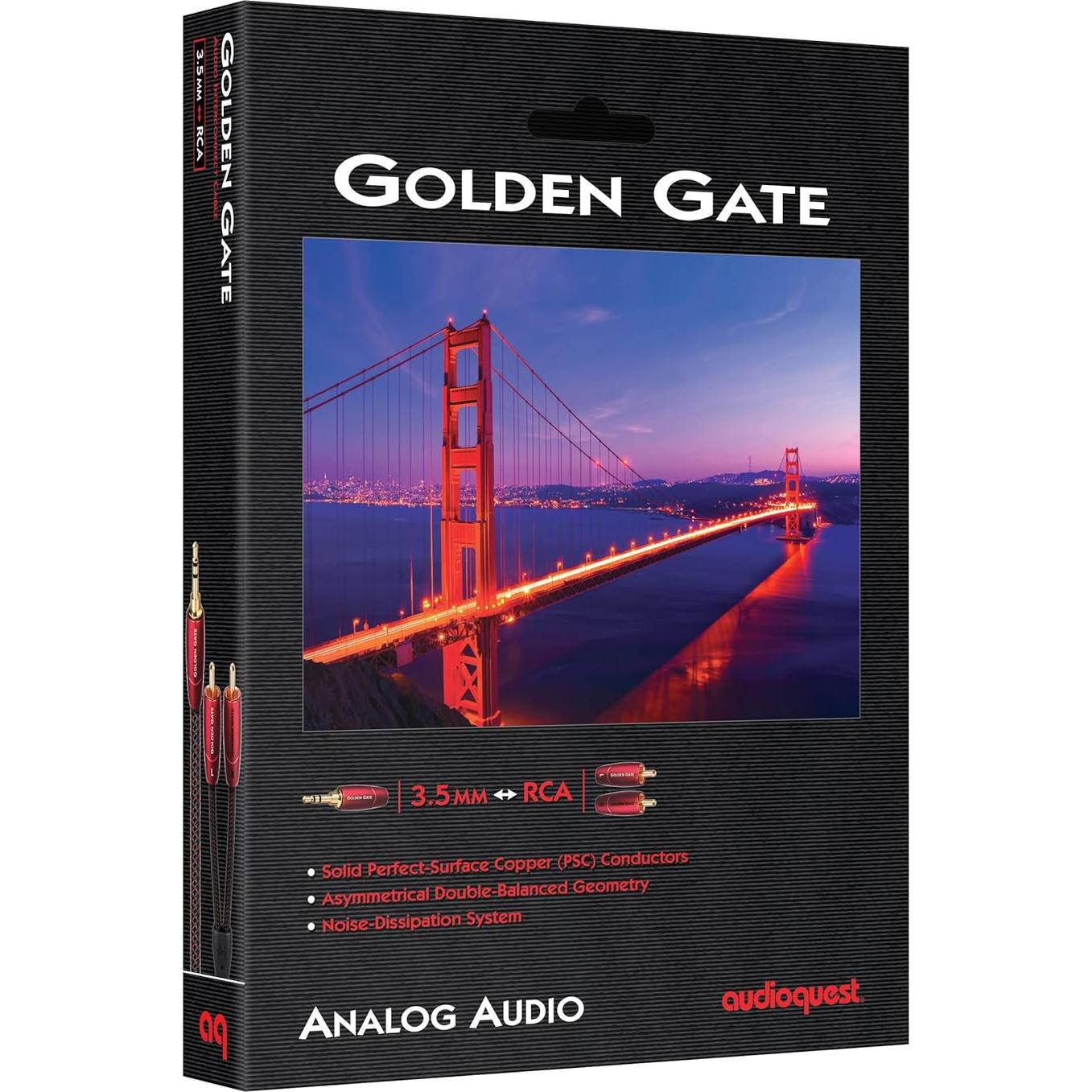 Cable de Audio AudioQuest Golden Gate 1.5m Mini a RCA