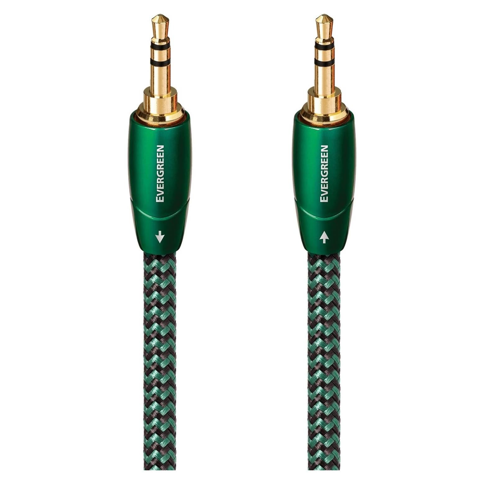 Cable Auxiliar AudioQuest Evergreen 1.5m Macho a Macho Estéreo