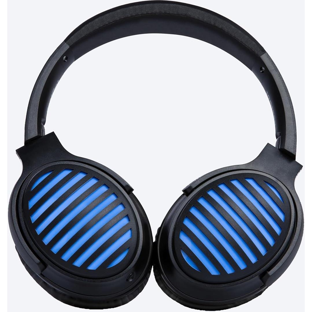 Auriculares BestGot 772D Plegables Estéreo 3.5mm Negro/Azul